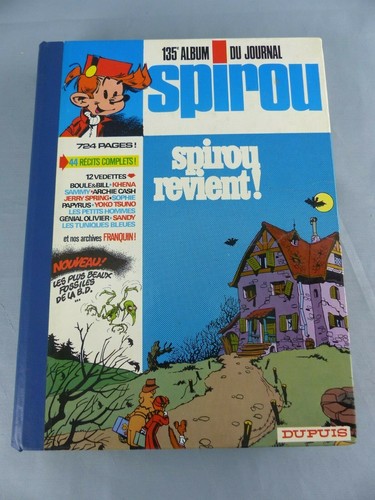Spirou album 135 - spirou, complet