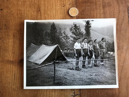 Photographie ancienne scout - photographie, de