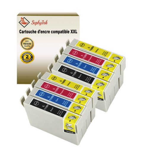 Cartouches compatibles - 8x,