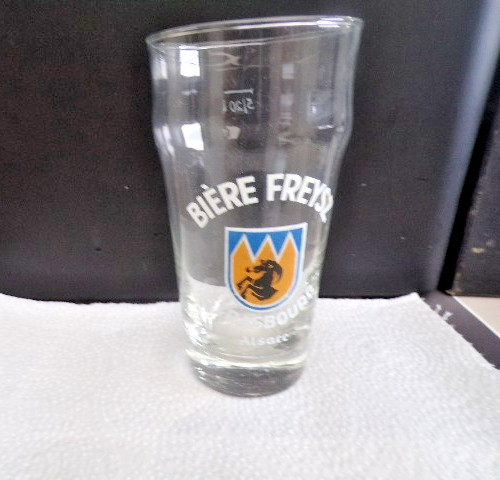 Verre ancien biere - verre,