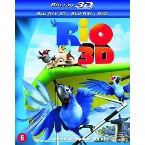 Blu ray rio - 3d, (blu-ray