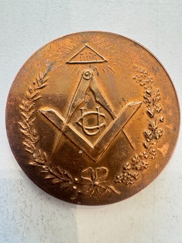 Médaille symbole franc maçon