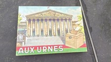 JEUX ÉDUCATIFS LAROCHE JEU DE SOCIETE VINTAGE 1966 AUX URNES TBEB