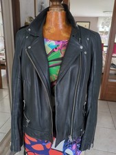 blouson cuir Naf Naf -femme