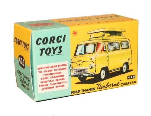 Corgi toys boîte box - , repro