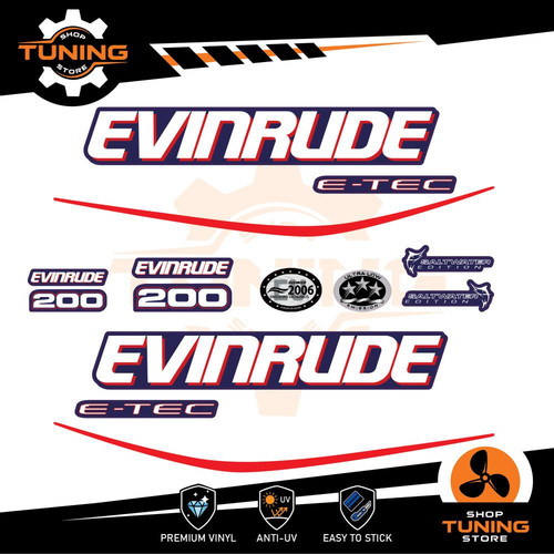 Kit autocollants pour moteur - d'autocollants,