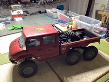 Axial SCX10 6x6 RARE Nice Condition Upgraded No Longer Made