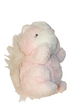 Ancienne Peluche Ecureuil rose