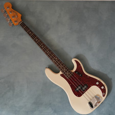 Fender Made in Japan Hama Okamoto Precision Bass Olympic White Rosewood