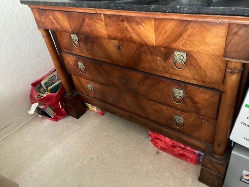 Commode ancienne bois - commode,