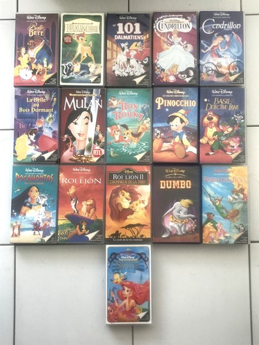 Lot cassettes video - 16, vhs