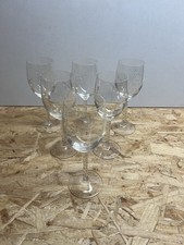 Lot De 6 Verres a Eau Cristal