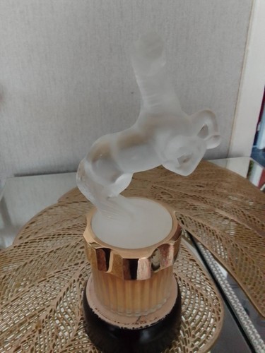 Lalique cheval flacon factice - lalique,