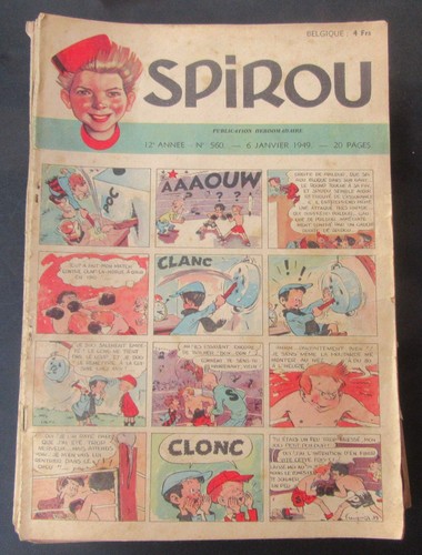 Spirou fascicules annee 1949 - spirou,