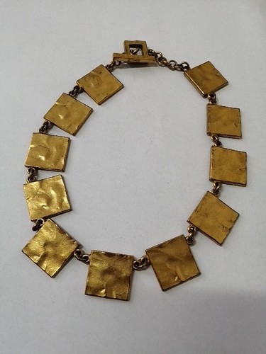 Collier doré biche bere - de, _
