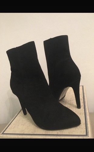 Zara bottines femme cuir noir