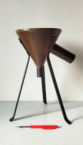 Cuve labo cuivre ancien - cuve,