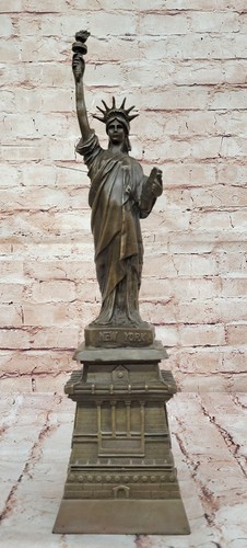 Vintage bronze nyc statue - nyc,