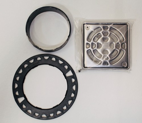 Schluter kerdi drain grate kit - schluter,