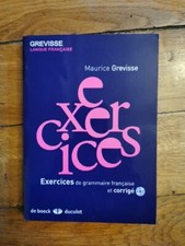 Exercices de grammaire