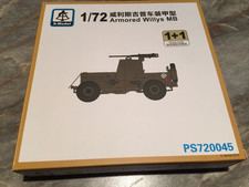 maquette 1/72, S MODEL, jeep