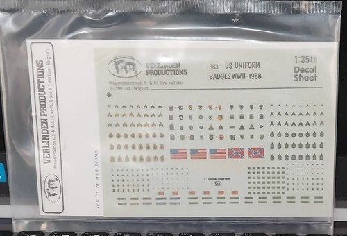 Verlinden uniform badges - us,