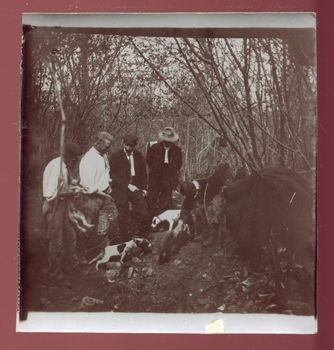 Photo ancienne chasse - ancienne,