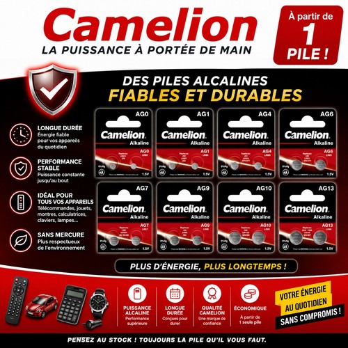 Pile camelion sr521sw sr621sw - camelion,