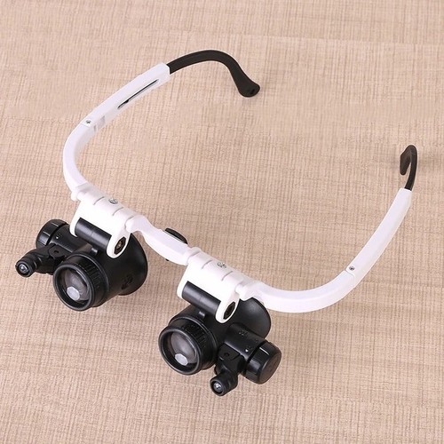 Loupe double yeux lentille - double,