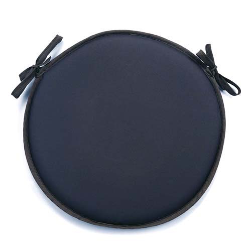 Coussin chaise rond uni - coussin,