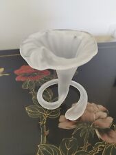 Petit Vase Soliflore Corolle En Verre Vintage