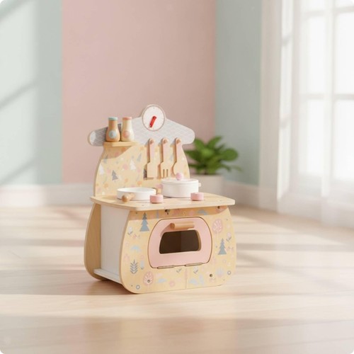 Cuisinière bois compacte - en,