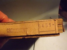 RARE boite pour croisement