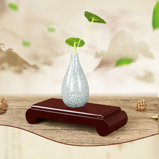 Base carrée en bois pour