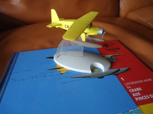 Avion tintin hachette 1 - en,