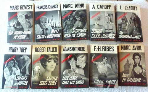 Espionnage lot 10 livres - de,