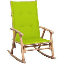 Chaise à Bascule avec Coussin