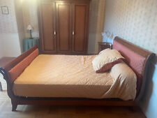 Lit Louis Philippe en 140cm capitonné très bon état