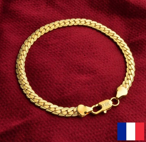 Bracelet fermoir gourmette - bracelet,