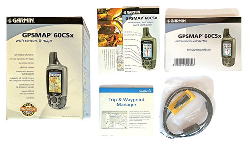 Garmin gpsmap 60csx - garmin, boîte
