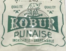 Verre Plexi rond ROBUR Punaise