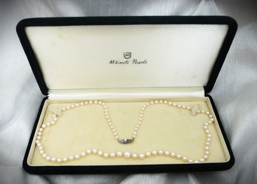 Gorgeous vintage mikimoto - gorgeous, 22''