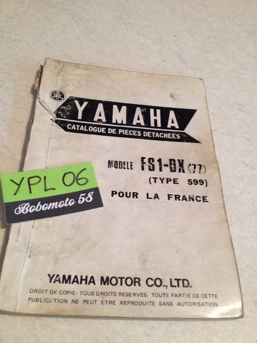 Yamaha moto fs1 - moto, 599