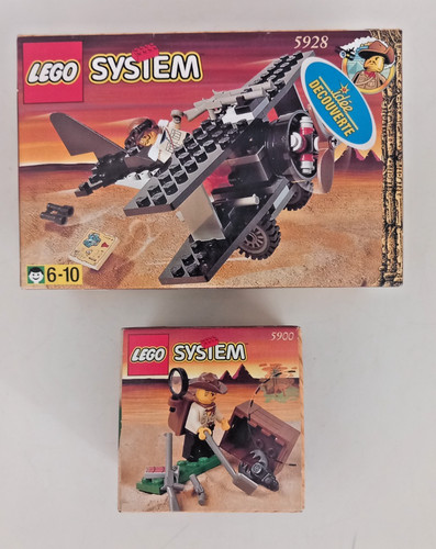 Lego adventurers 5900 5928 lot - lego,