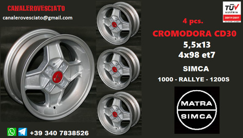 Jantes alu cromodora cd30 - jantes,