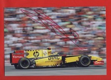 PHOTO cm13x19 signed by Robert Kubica RENAULT R30 #11 F1 GERMAN GP MOTODROM 2010