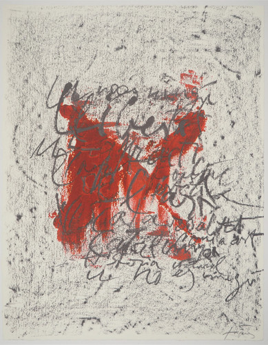 Antoni tapies calligraphie - antoni,