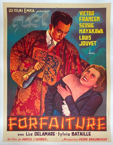 Affiche belge forfaiture - belge,