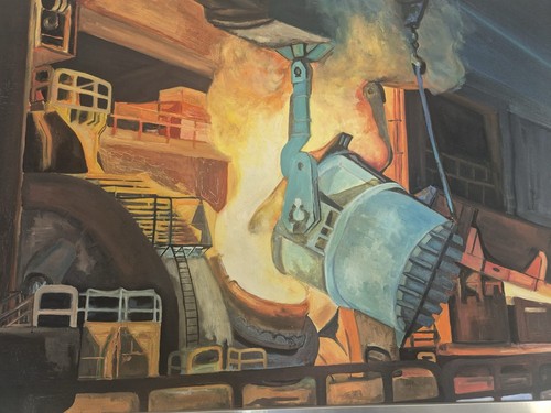 Grand tableau industriel