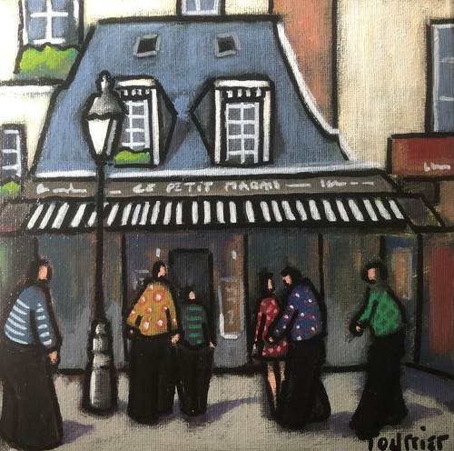 Tableau paris restaurant - restaurant, le